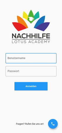 Tutoring Lotus: Complete digitalisation via mobile app screenshot 2